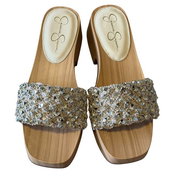 NWT Jessica Simpson Rell Platform Slide Sandal – Size 7 – Retail ~$110 - Picture 1 of 6